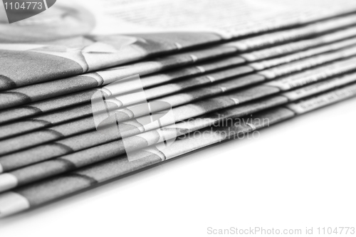 Image of Stack of newspapers