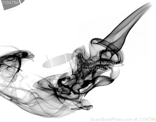 Image of Abstract Fume on the white