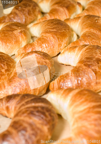 Image of Tasty Breakfast - group of croissants