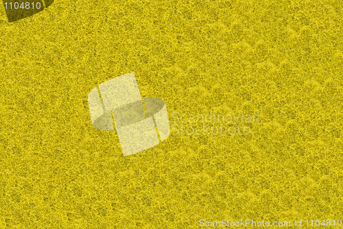 Image of Close-up of yellow synthetic fibrous surface