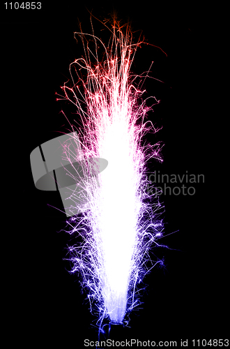 Image of Celebration - birthday fireworks candle