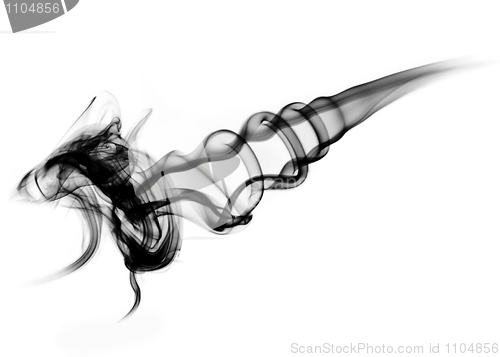 Image of Abstract Fume on the white