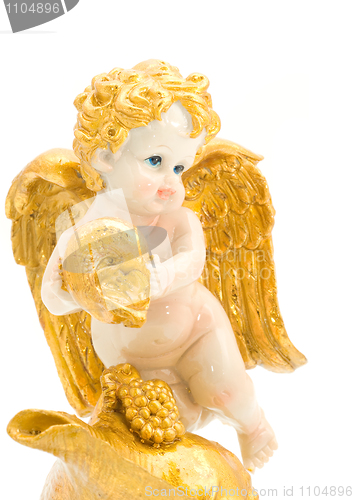 Image of Close-up of beautiful angel 