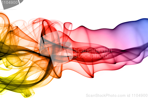 Image of Gradient colored Pattern - Abstract puff