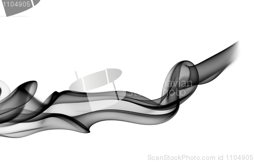 Image of Fume Abstract pattern on white