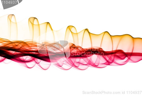 Image of Magic waves - Abstract colored fume
