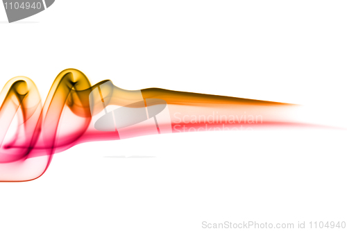 Image of Yellow and red - abstract fume