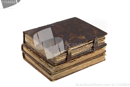 Image of Stack of old obsolete books