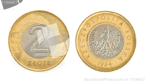 Image of 2 zloty - money of Poland