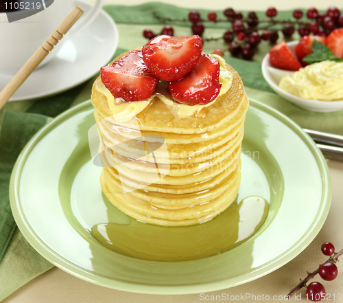 Image of Honey Pancakes