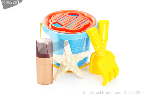 Image of beach toys