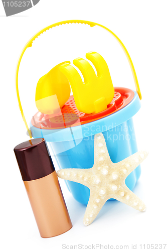 Image of beach toys