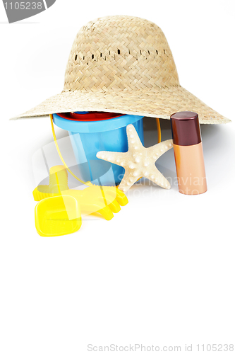 Image of beach toys