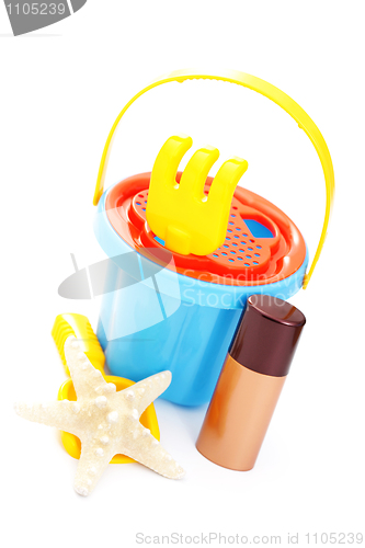 Image of beach toys