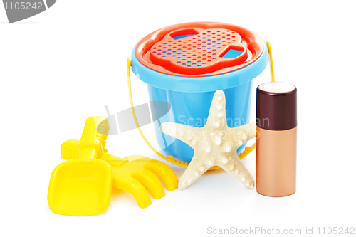 Image of beach toys