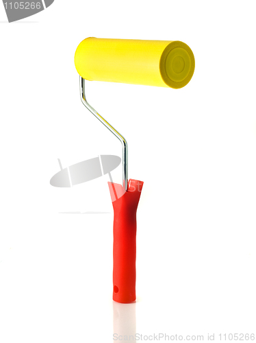 Image of Standing Yellow Roller for renovation