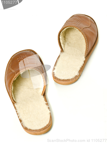 Image of Step be step - Pair of men's house slippers 