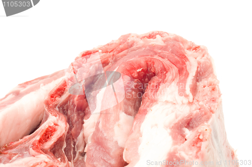 Image of Raw Pork meat isolated