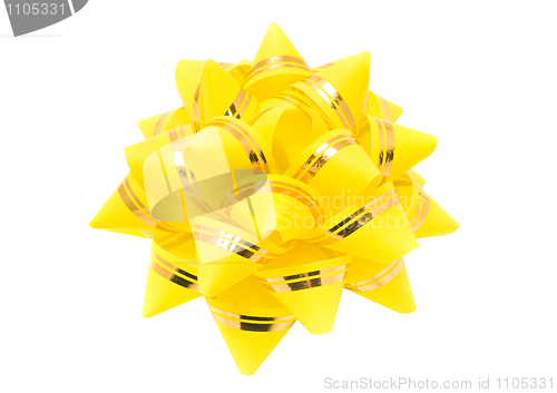 Image of Birthday - yellow holiday ribbon