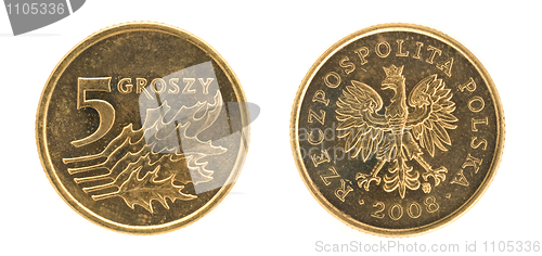 Image of 5 groszy - money of Poland