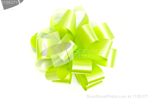 Image of Lettuce green holiday ribbon