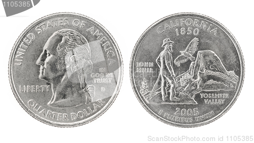Image of Quarter Dollar California