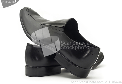 Image of Men's classic leather shoes isolated