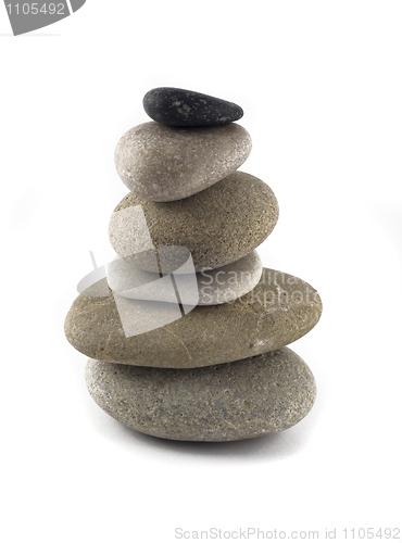 Image of Balanced stone stack or tower