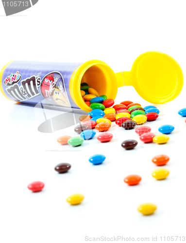 Image of Container of M&M minis