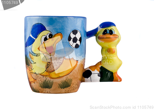Image of Creative cup with ducks