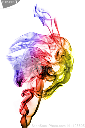 Image of Colored Magic fume abstract