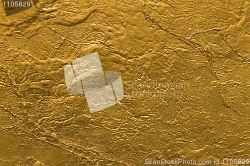 Image of gold stone wall texture