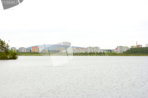 Image of City at lake