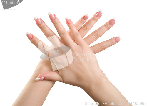 Image of Girl hands.