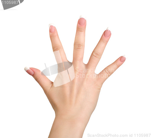 Image of Girl hands.