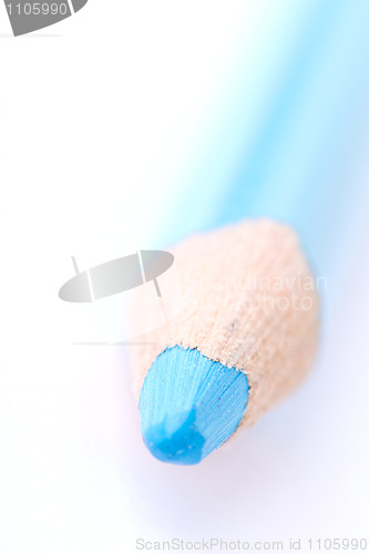 Image of Blue crayon