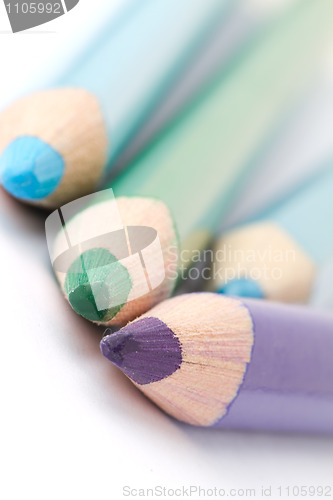 Image of Closeup of crayons