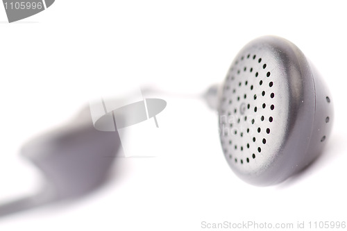 Image of Earphones on white