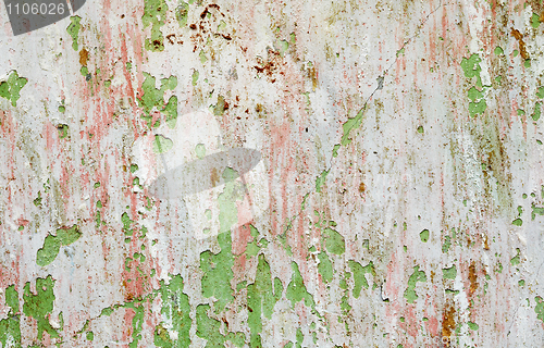 Image of Background - wall with damaged paint