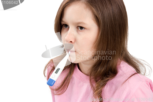 Image of The sick girl