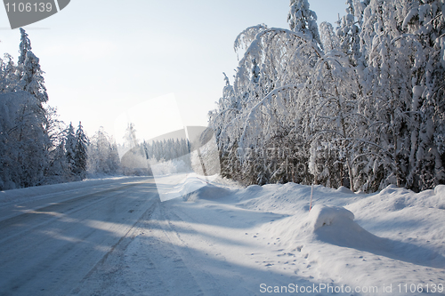 Image of Icy road