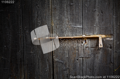 Image of old wood door 