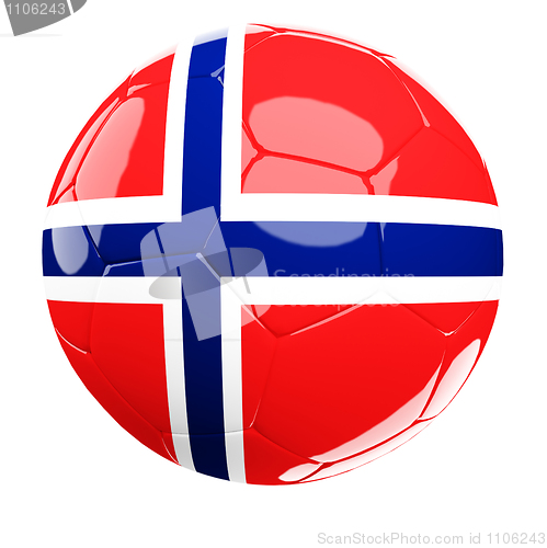 Image of norway soccer ball