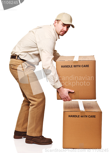 Image of delivery man