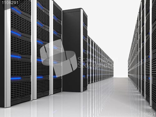 Image of virtual server 3d