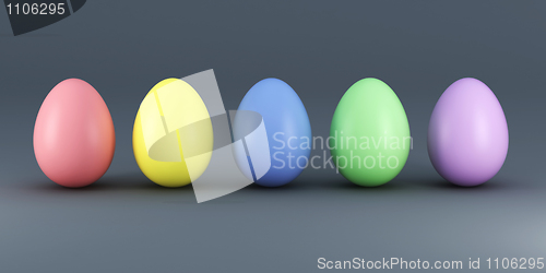 Image of colorful eggs