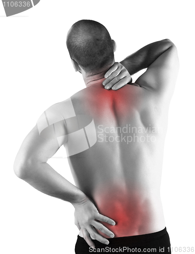 Image of back serious pain