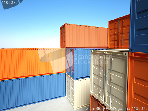 Image of container 3d 