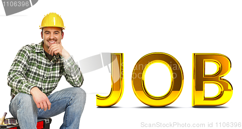 Image of confident job