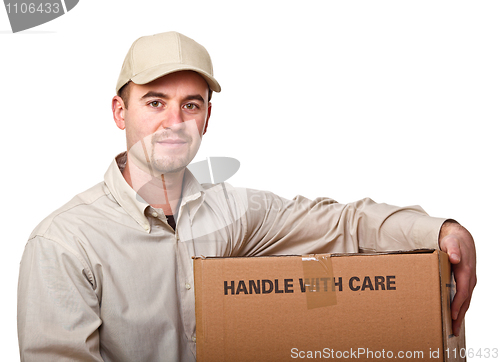 Image of delivery man 